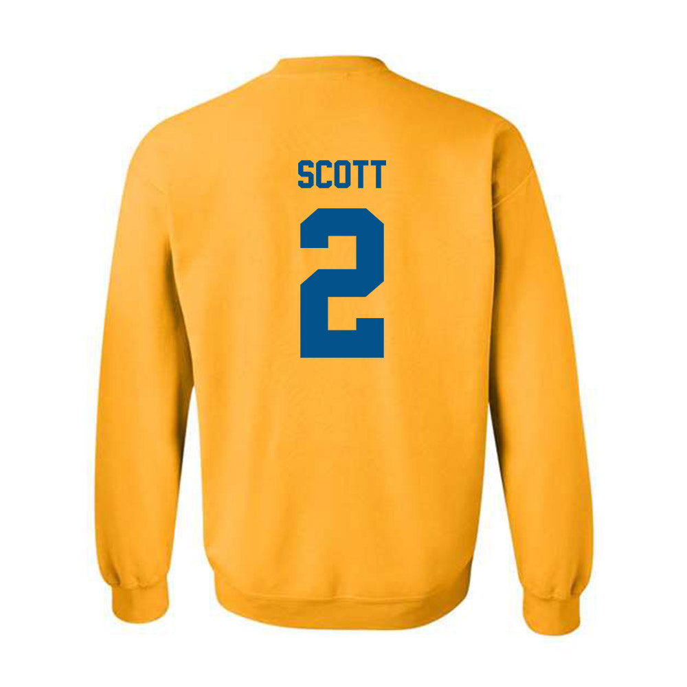 Delaware - NCAA Women's Basketball : Kendall Scott - Classic Fashion Shersey Crewneck Sweatshirt-1