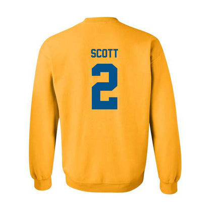 Delaware - NCAA Women's Basketball : Kendall Scott - Classic Fashion Shersey Crewneck Sweatshirt-1