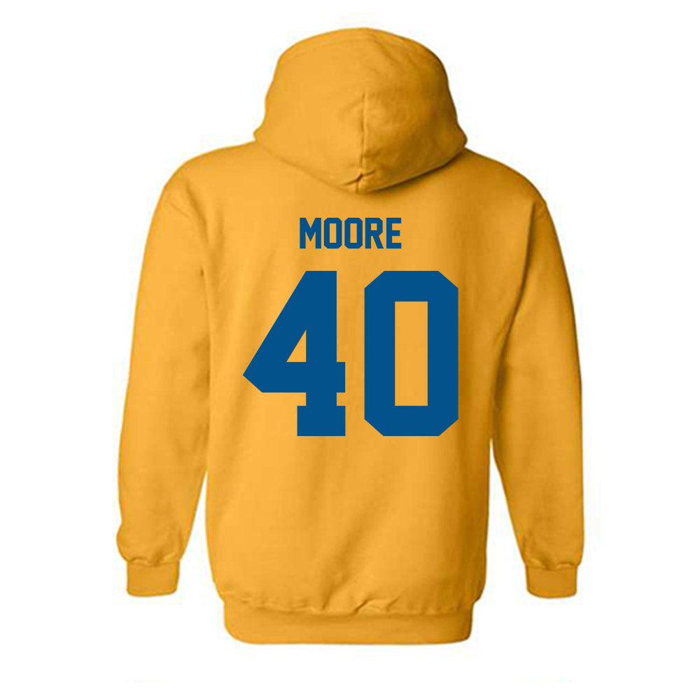Delaware - NCAA Football : Scott Moore - Classic Fashion Shersey Hooded Sweatshirt-1