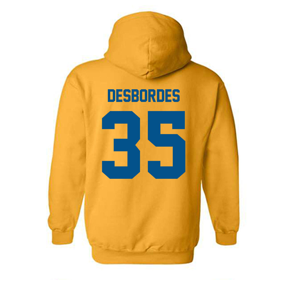 Delaware - NCAA Women's Lacrosse : Nichelle Desbordes - Classic Fashion Shersey Hooded Sweatshirt-1