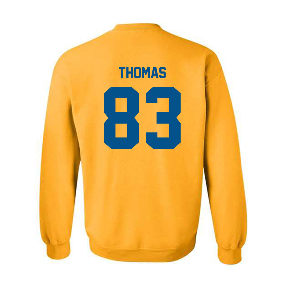 Delaware - NCAA Football : Calvin Thomas - Classic Fashion Shersey Crewneck Sweatshirt-1