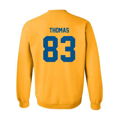 Delaware - NCAA Football : Calvin Thomas - Classic Fashion Shersey Crewneck Sweatshirt-1