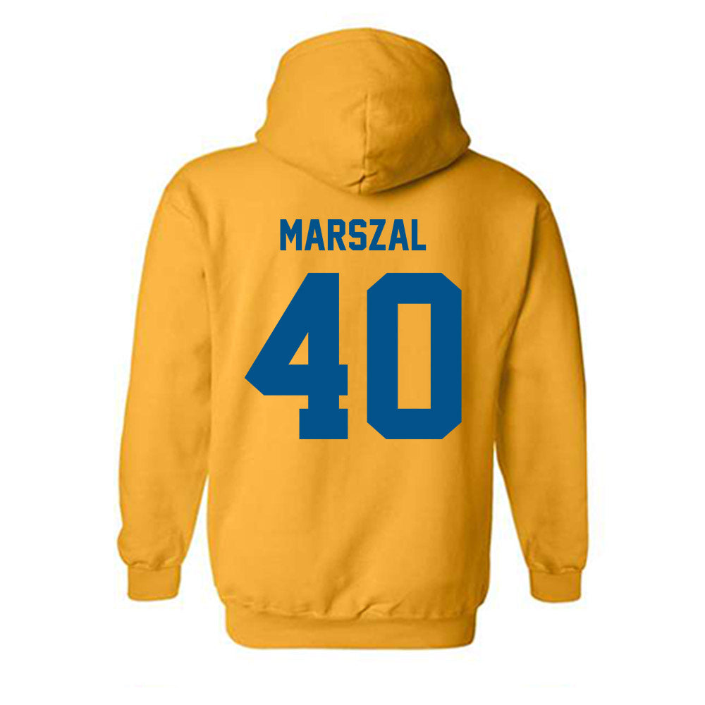 Delaware - NCAA Women's Lacrosse : Steph Marszal - Classic Fashion Shersey Hooded Sweatshirt-1