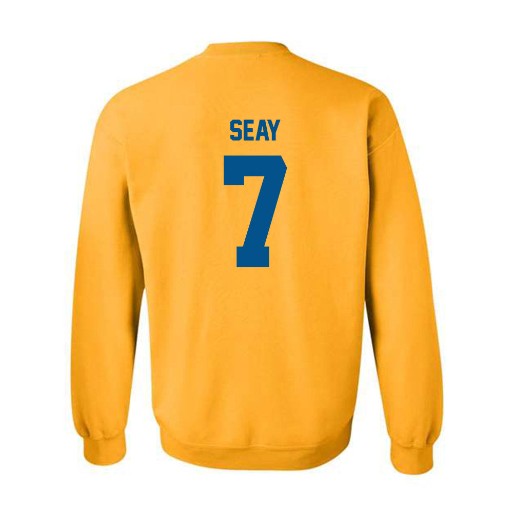 Delaware - NCAA Football : KT Seay - Classic Fashion Shersey Crewneck Sweatshirt-1