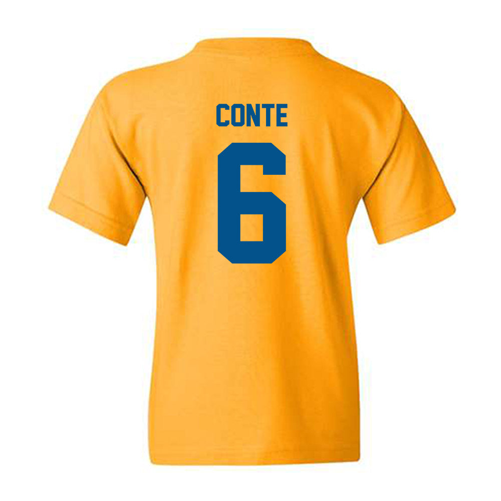 Delaware - NCAA Men's Lacrosse : Scott Conte - Classic Fashion Shersey Youth T-Shirt-1