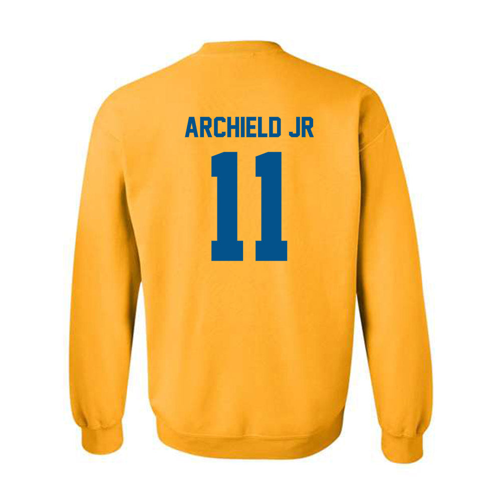 Delaware - NCAA Football : Eric Archield Jr - Classic Fashion Shersey Crewneck Sweatshirt-1
