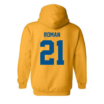 Delaware - NCAA Ice Hockey : Billi Roman - Classic Fashion Shersey Hooded Sweatshirt-1