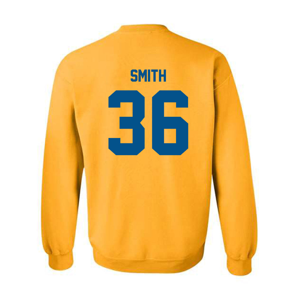Delaware - NCAA Men's Lacrosse : Maverick Smith - Classic Fashion Shersey Crewneck Sweatshirt-1