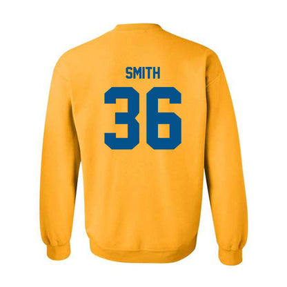 Delaware - NCAA Men's Lacrosse : Maverick Smith - Classic Fashion Shersey Crewneck Sweatshirt-1