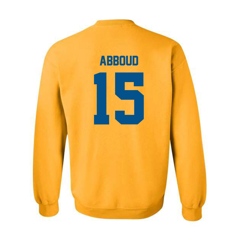 Delaware - NCAA Ice Hockey : Wren Abboud - Classic Fashion Shersey Crewneck Sweatshirt-1