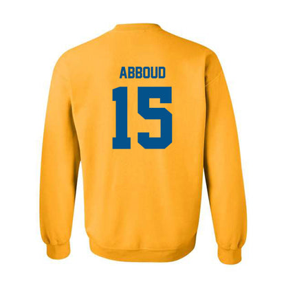 Delaware - NCAA Ice Hockey : Wren Abboud - Classic Fashion Shersey Crewneck Sweatshirt-1