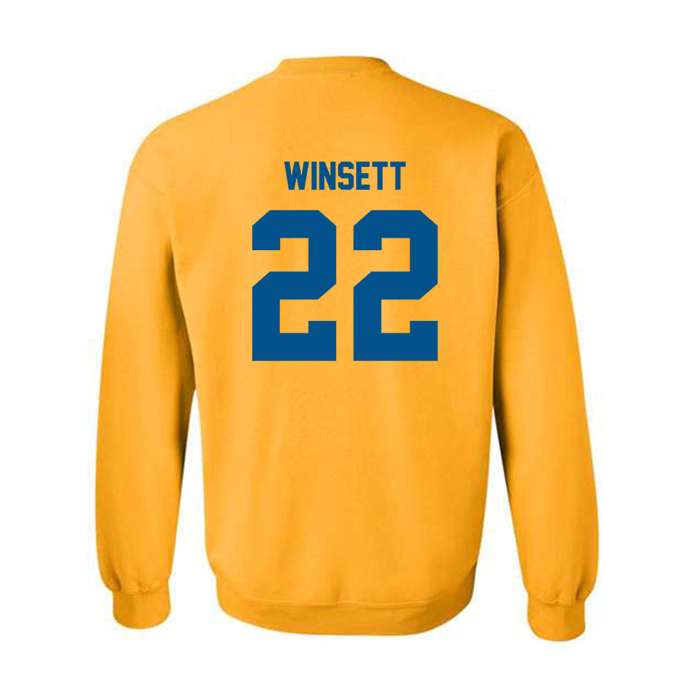 Delaware - NCAA Baseball : Sam Winsett - Classic Fashion Shersey Crewneck Sweatshirt-1