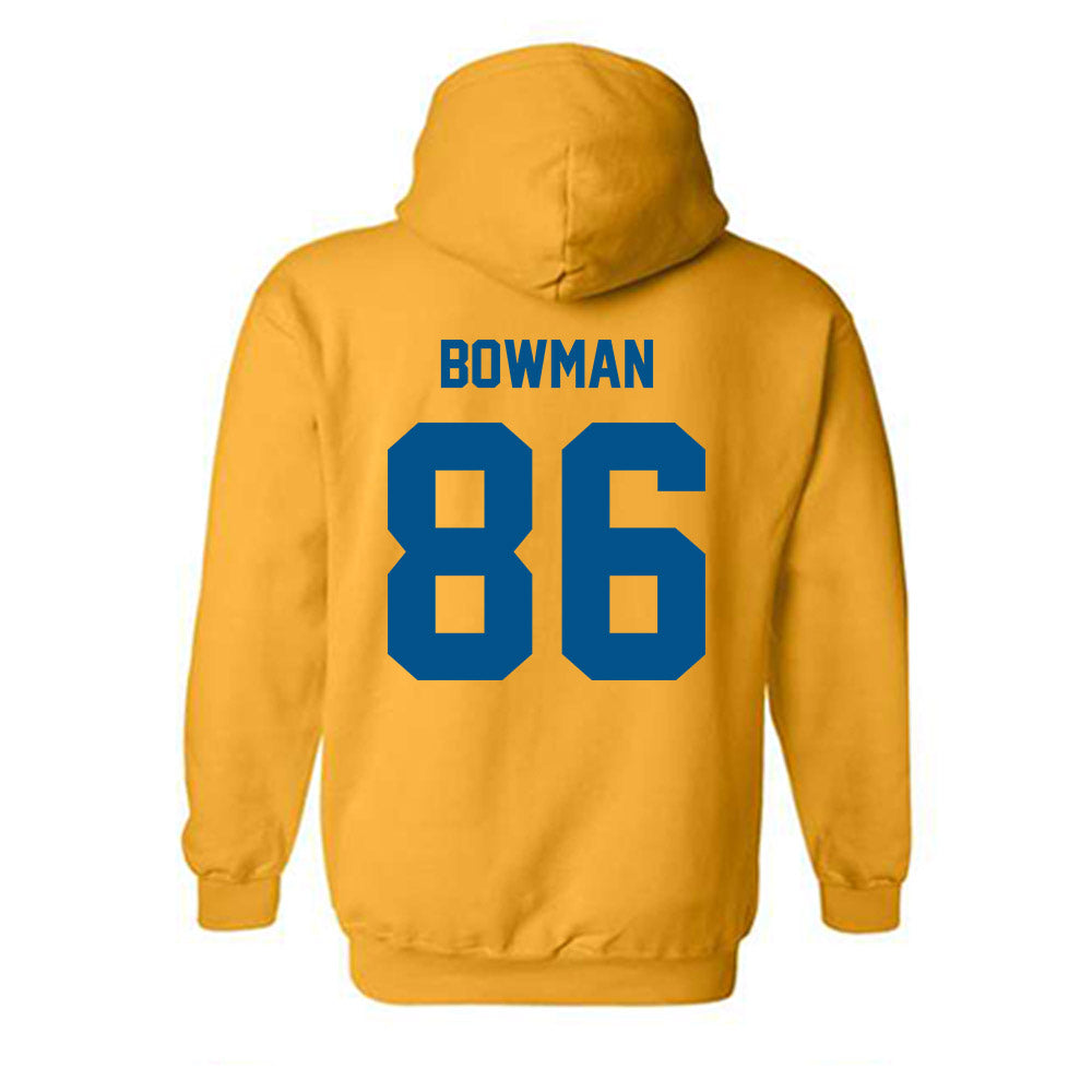 Delaware - NCAA Football : Jaxson Bowman - Classic Fashion Shersey Hooded Sweatshirt-1