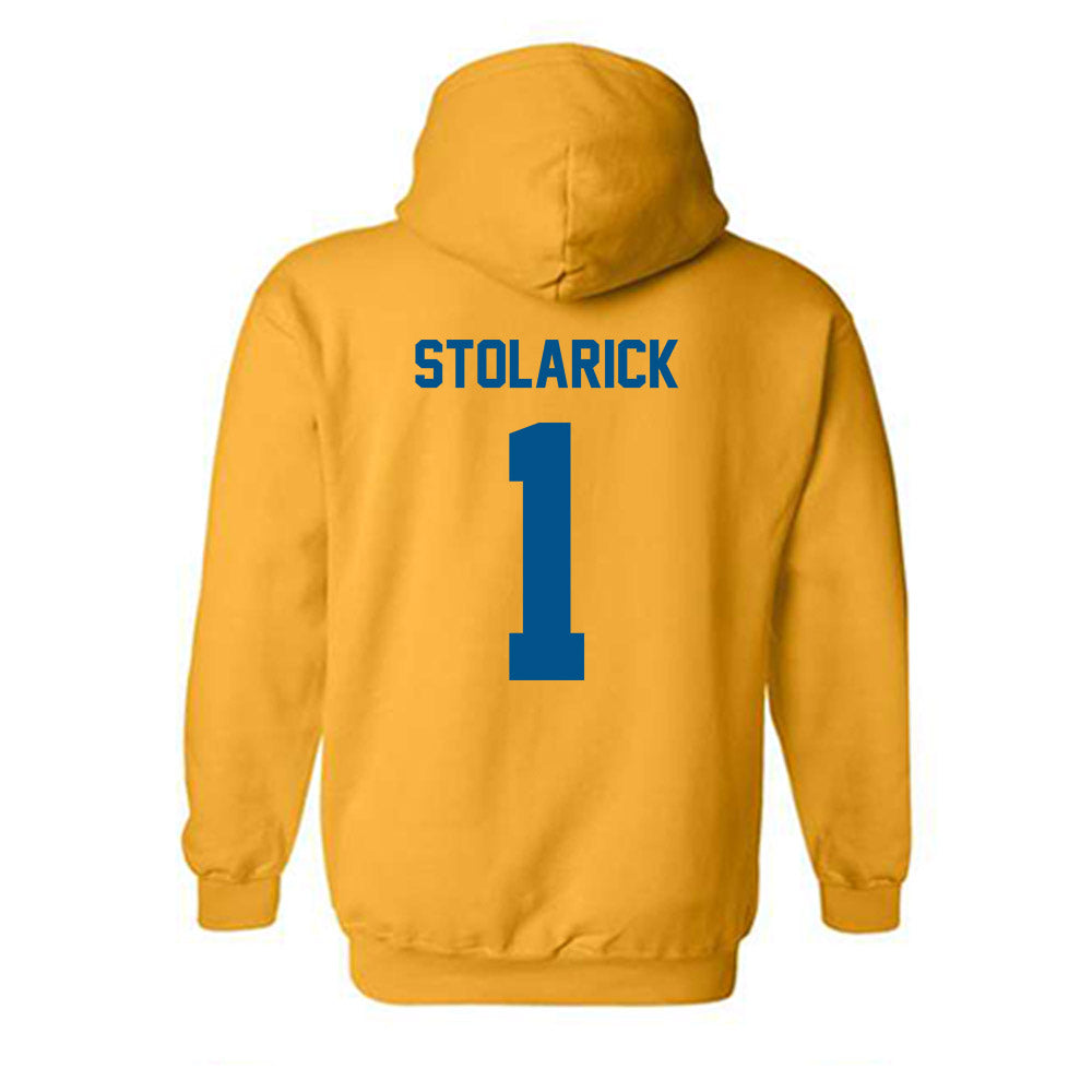 Delaware - NCAA Women's Lacrosse : Stella Stolarick - Classic Fashion Shersey Hooded Sweatshirt-1