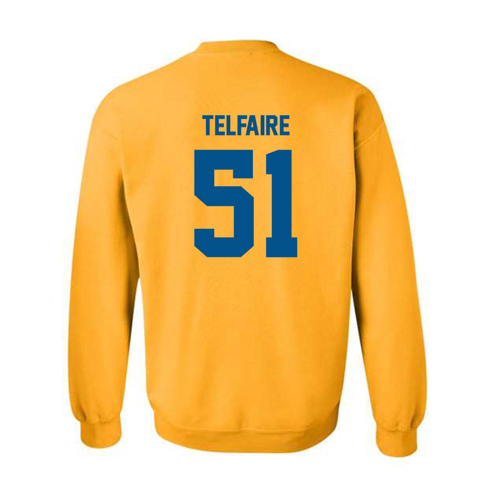 Delaware - NCAA Football : Chandler Telfaire - Classic Fashion Shersey Crewneck Sweatshirt-1
