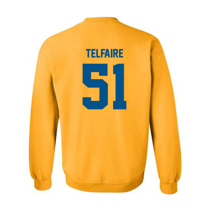 Delaware - NCAA Football : Chandler Telfaire - Classic Fashion Shersey Crewneck Sweatshirt-1