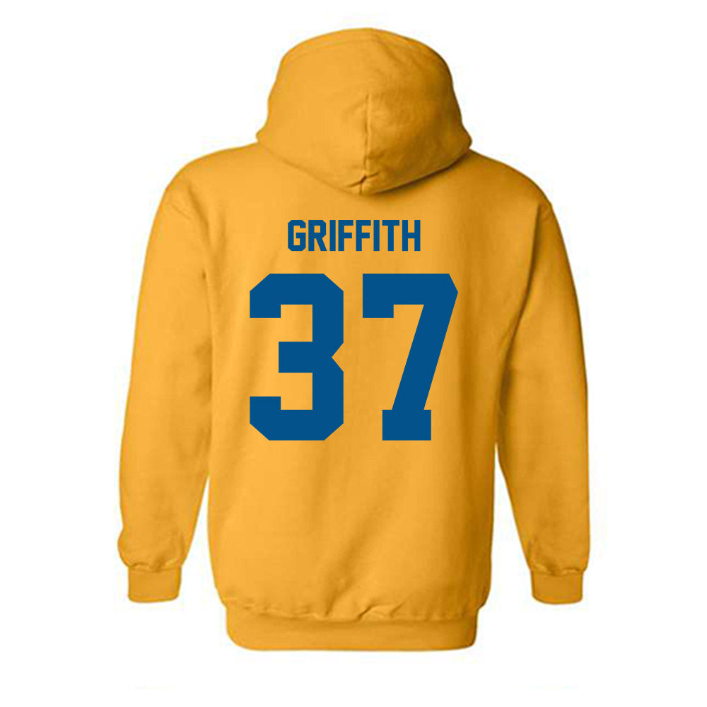 Delaware - NCAA Football : Dillon Griffith - Classic Fashion Shersey Hooded Sweatshirt-1