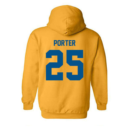 Delaware - NCAA Football : Jared Porter - Classic Fashion Shersey Hooded Sweatshirt-1