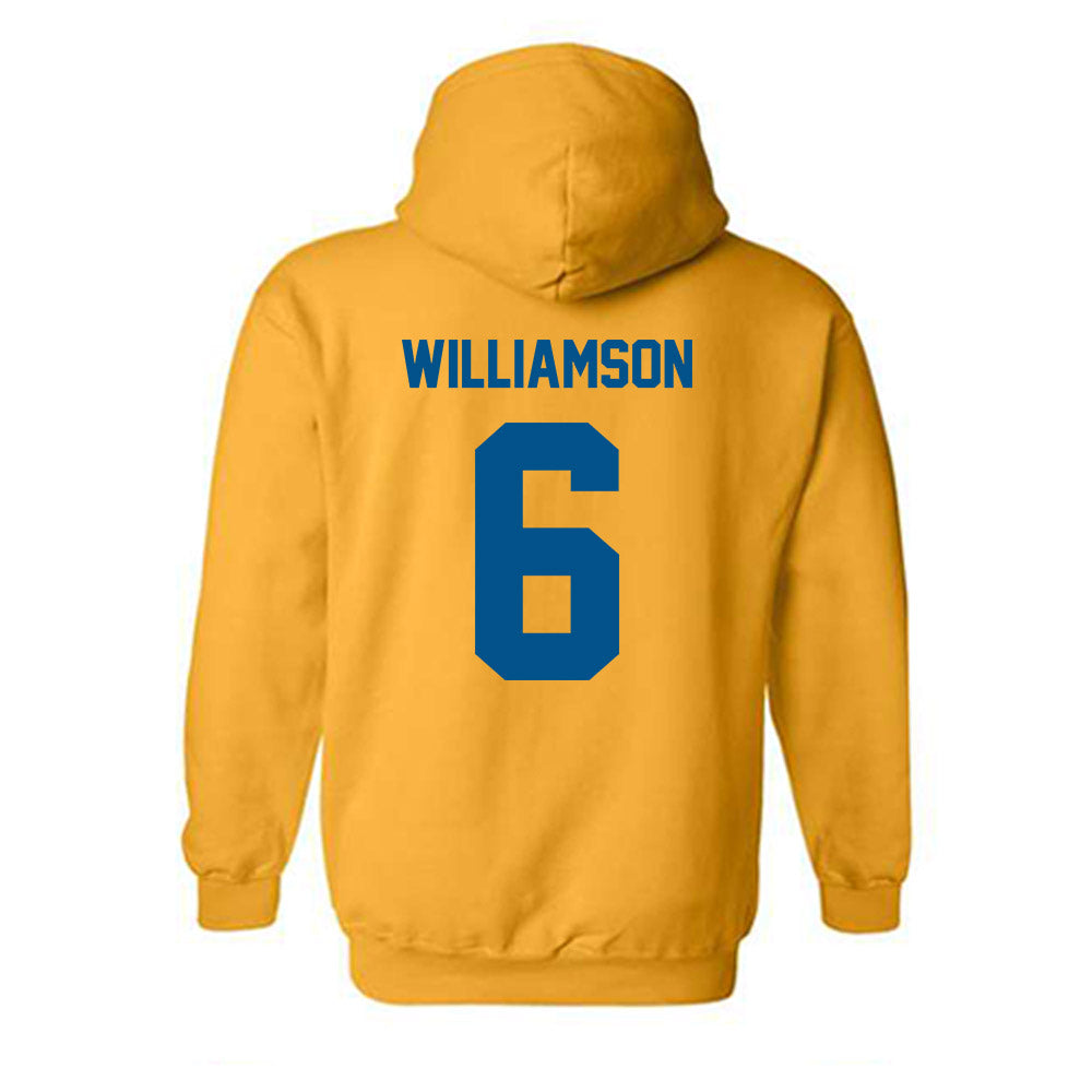 Delaware - NCAA Women's Field Hockey : Tetje Williamson - Classic Fashion Shersey Hooded Sweatshirt-1