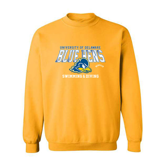 Delaware - NCAA Women's Swimming & Diving : Torun McGillis - Classic Fashion Shersey Crewneck Sweatshirt-0