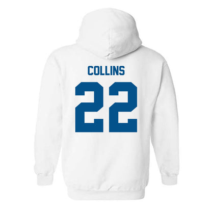Delaware - NCAA Women's Soccer : Cali Collins - Classic Fashion Shersey Hooded Sweatshirt-3
