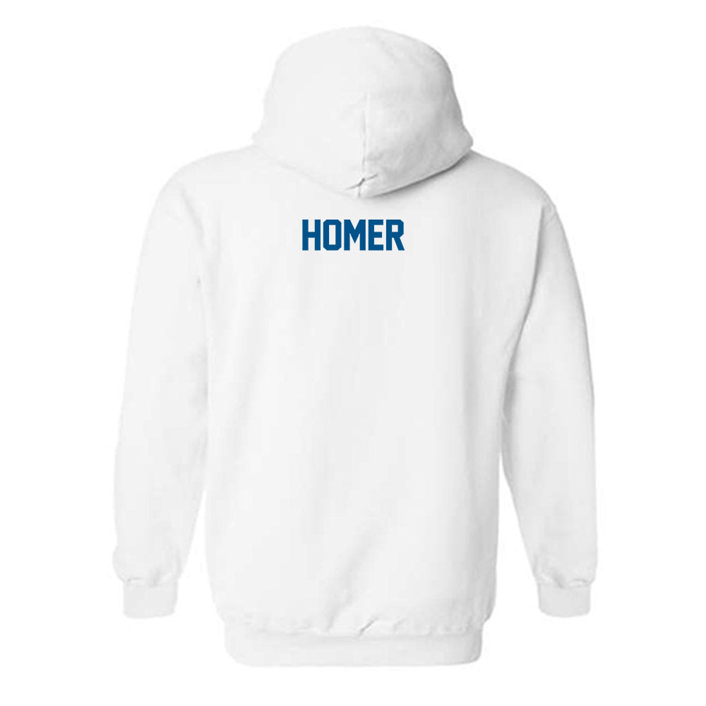 Delaware - NCAA Men's Golf : Jeffrey Homer - Classic Fashion Shersey Hooded Sweatshirt-1