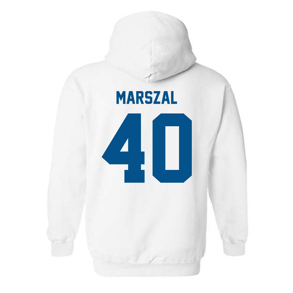 Delaware - NCAA Women's Lacrosse : Steph Marszal - Classic Fashion Shersey Hooded Sweatshirt-1
