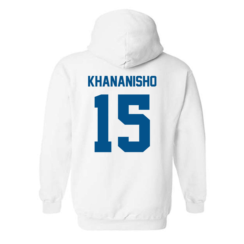 Delaware - NCAA Women's Soccer : Rianna Khananisho - Classic Fashion Shersey Hooded Sweatshirt-3