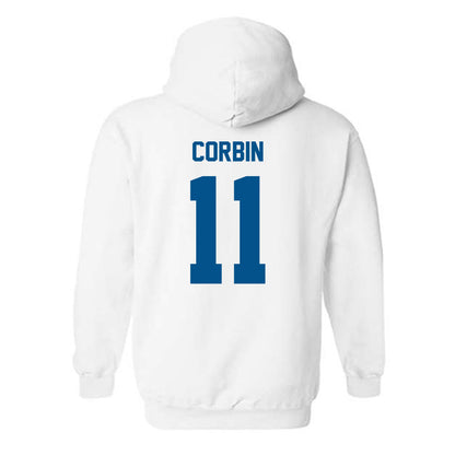 Delaware - NCAA Football : Jawarren Corbin - Classic Fashion Shersey Hooded Sweatshirt-1