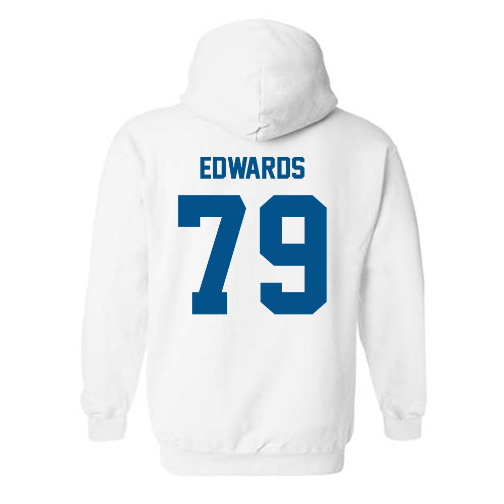 Delaware - NCAA Football : Jaiden Edwards - Classic Fashion Shersey Hooded Sweatshirt-1