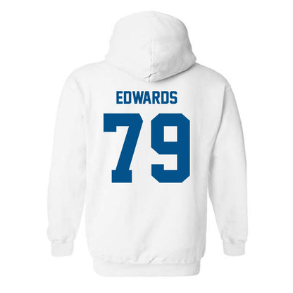 Delaware - NCAA Football : Jaiden Edwards - Classic Fashion Shersey Hooded Sweatshirt-1