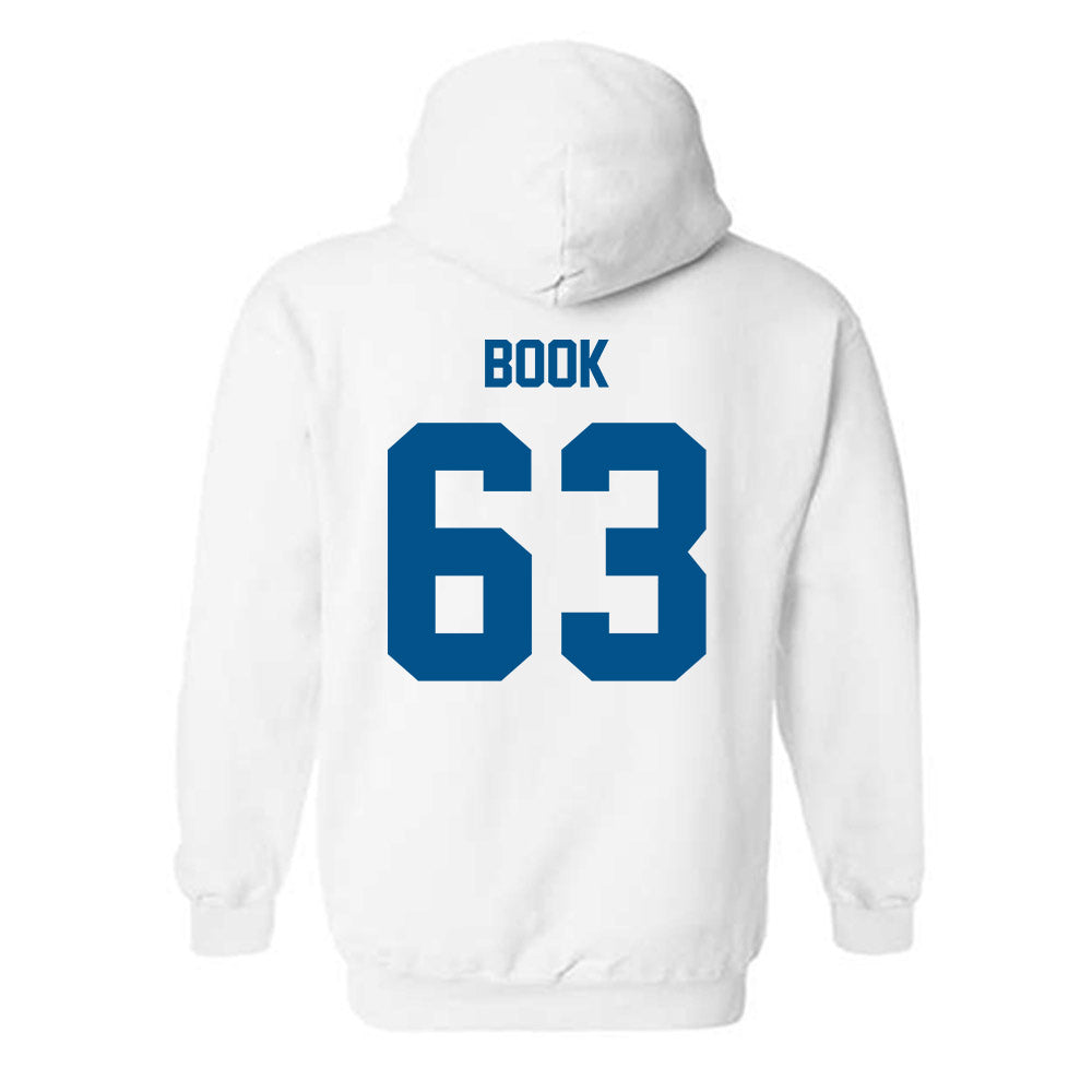 Delaware - NCAA Football : Collier Book - Classic Fashion Shersey Hooded Sweatshirt-1