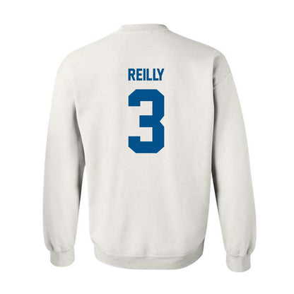 Delaware - NCAA Men's Basketball : Cavan Reilly - Classic Fashion Shersey Crewneck Sweatshirt-1