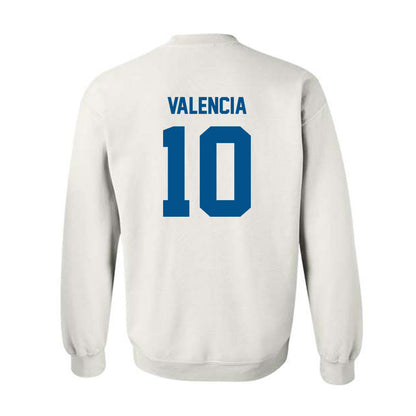 Delaware - NCAA Men's Basketball : Jafet Valencia - Classic Fashion Shersey Crewneck Sweatshirt-1
