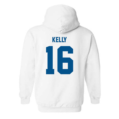 Delaware - NCAA Men's Soccer : Colin Kelly - Classic Fashion Shersey Hooded Sweatshirt-1