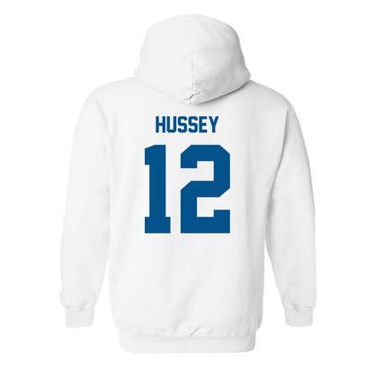 Delaware - NCAA Women's Lacrosse : Erin Hussey - Classic Fashion Shersey Hooded Sweatshirt-1