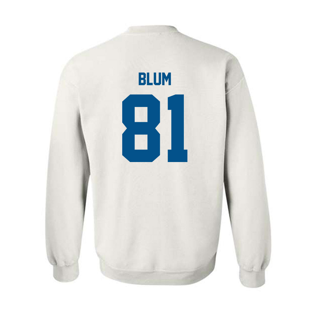 Delaware - NCAA Football : Jake Blum - Classic Fashion Shersey Crewneck Sweatshirt-1