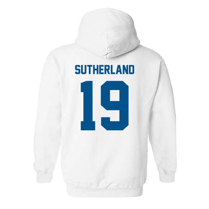 Delaware - NCAA Football : Sean Sutherland - Classic Fashion Shersey Hooded Sweatshirt-1