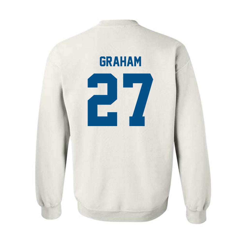 Delaware - NCAA Football : AJ Graham - Classic Fashion Shersey Crewneck Sweatshirt-1