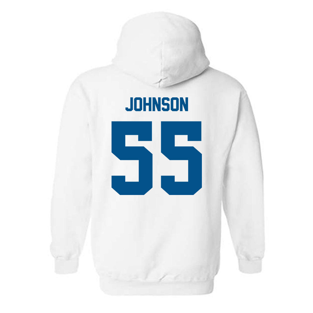 Delaware - NCAA Women's Basketball : Gianna Johnson - Classic Fashion Shersey Hooded Sweatshirt