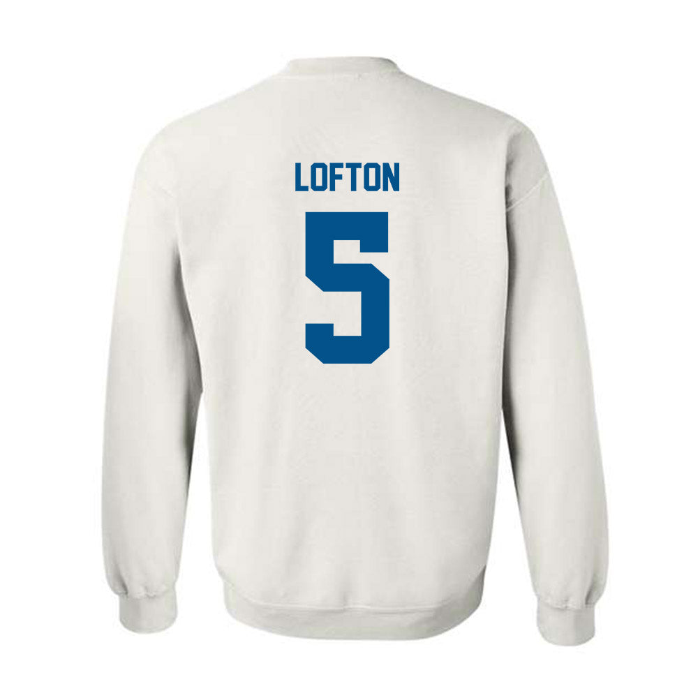 Delaware - NCAA Football : DaWain Lofton - Classic Fashion Shersey Crewneck Sweatshirt-1