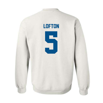 Delaware - NCAA Football : DaWain Lofton - Classic Fashion Shersey Crewneck Sweatshirt-1