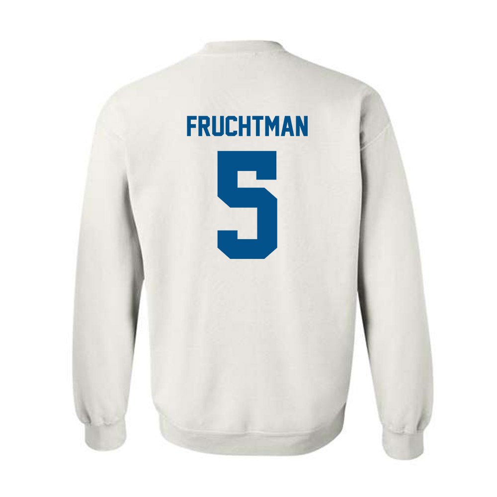 Delaware - NCAA Women's Basketball : Amalia Fruchtman - Classic Fashion Shersey Crewneck Sweatshirt-1