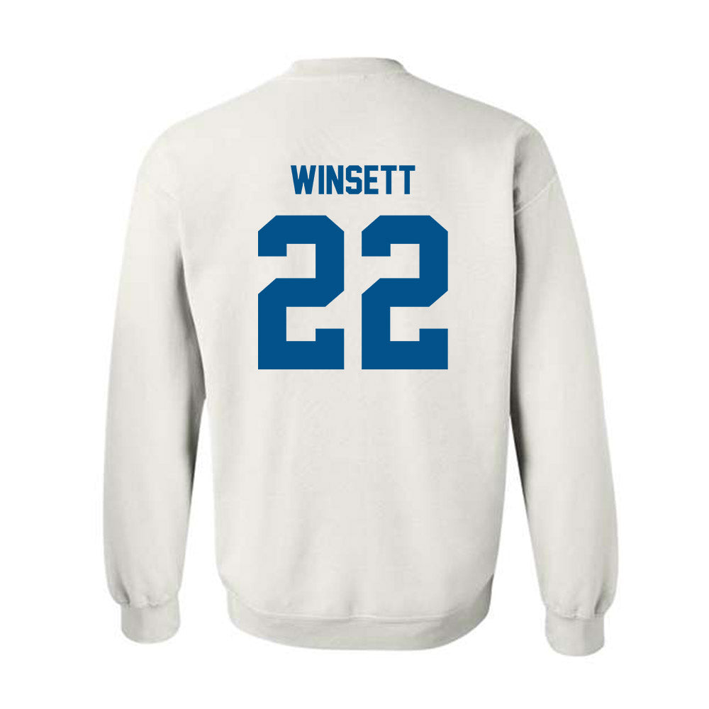 Delaware - NCAA Baseball : Sam Winsett - Classic Fashion Shersey Crewneck Sweatshirt-1