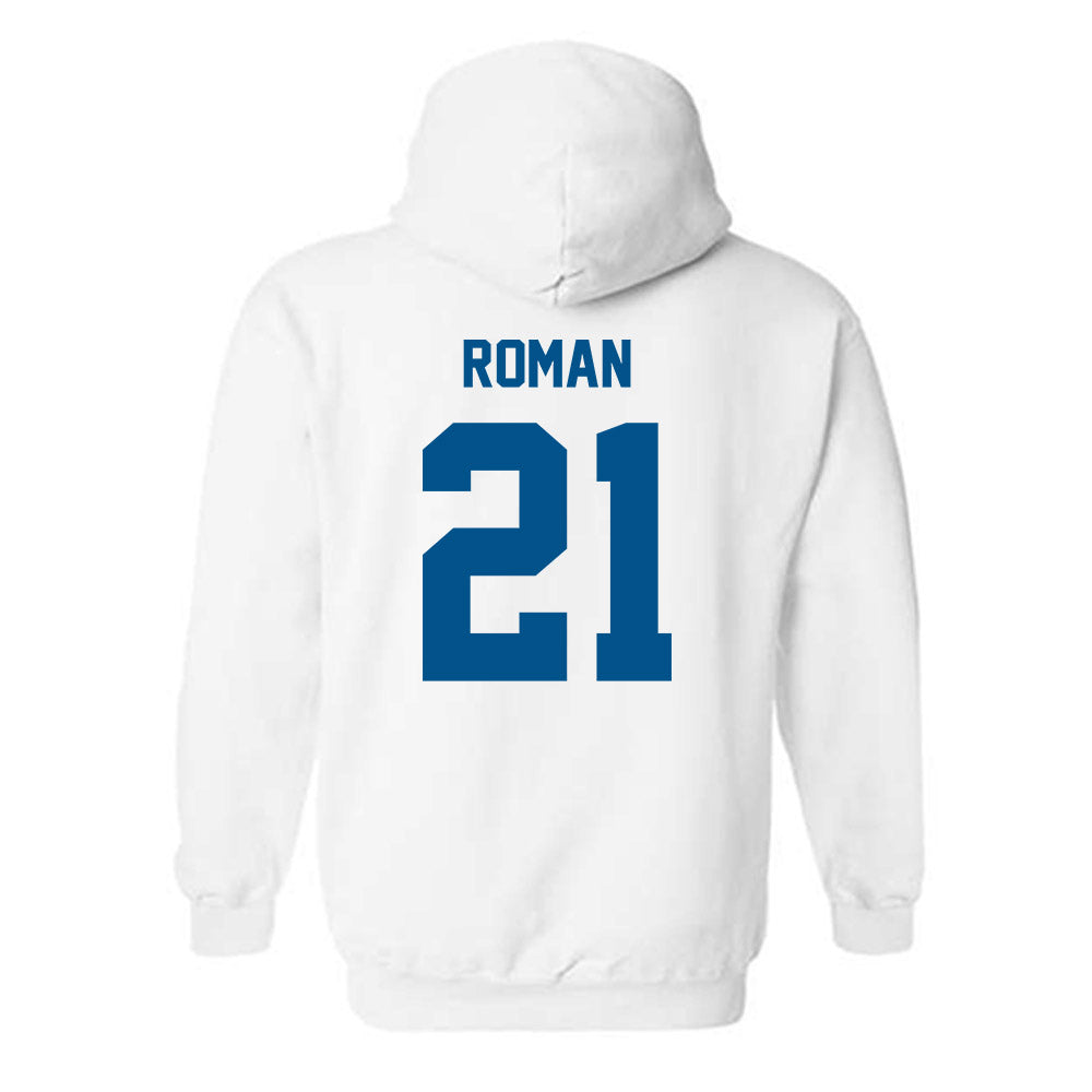 Delaware - NCAA Ice Hockey : Billi Roman - Classic Fashion Shersey Hooded Sweatshirt-1