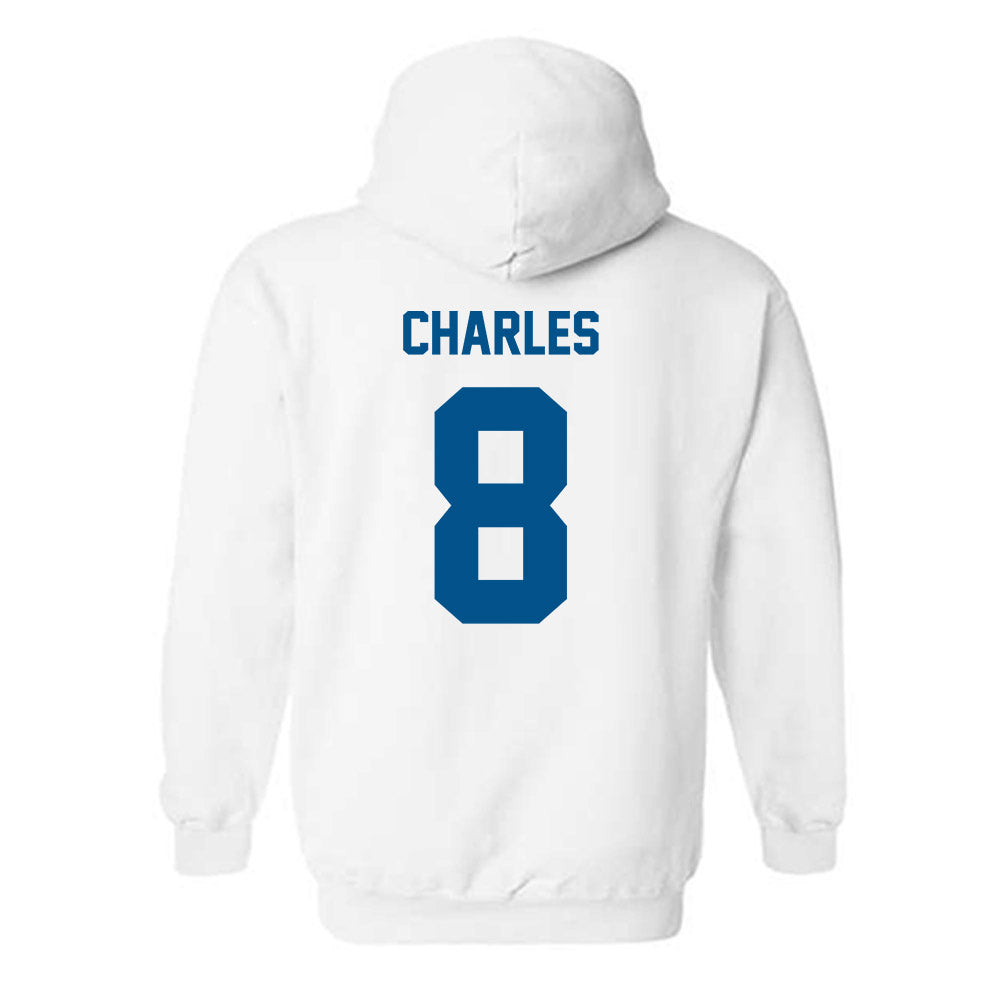 Delaware - NCAA Baseball : Anthony Charles - Classic Fashion Shersey Hooded Sweatshirt-1