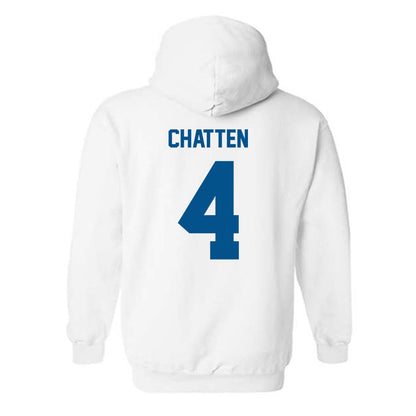 Delaware - NCAA Men's Soccer : Luke Chatten - Classic Fashion Shersey Hooded Sweatshirt
