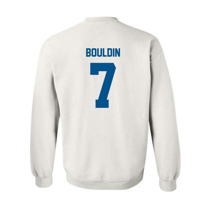 Delaware - NCAA Baseball : Evan Bouldin - Classic Fashion Shersey Crewneck Sweatshirt-1
