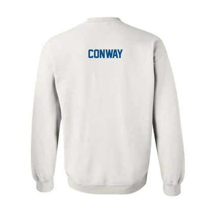 Delaware - NCAA Women's Track & Field : Laurel Conway - Classic Fashion Shersey Crewneck Sweatshirt-1