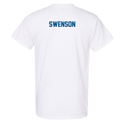Delaware - NCAA Men's Swimming & Diving : Broder Swenson - Classic Fashion Shersey T-Shirt-1